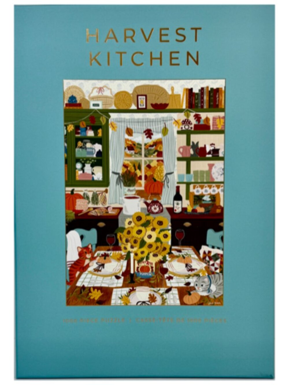 Hobbry Harvest Kitchen 1000 Piece Jigsaw Puzzle New Sealed Jessie Thiessen